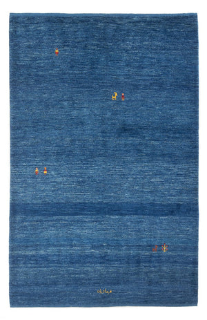Gabbeh tapijt - Perzisch - 205 x 145 cm - donkerblauw