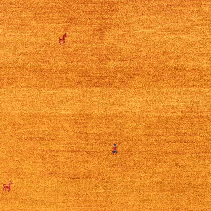 Gabbeh tapijt - Perzisch - 202 x 140 cm - oranje