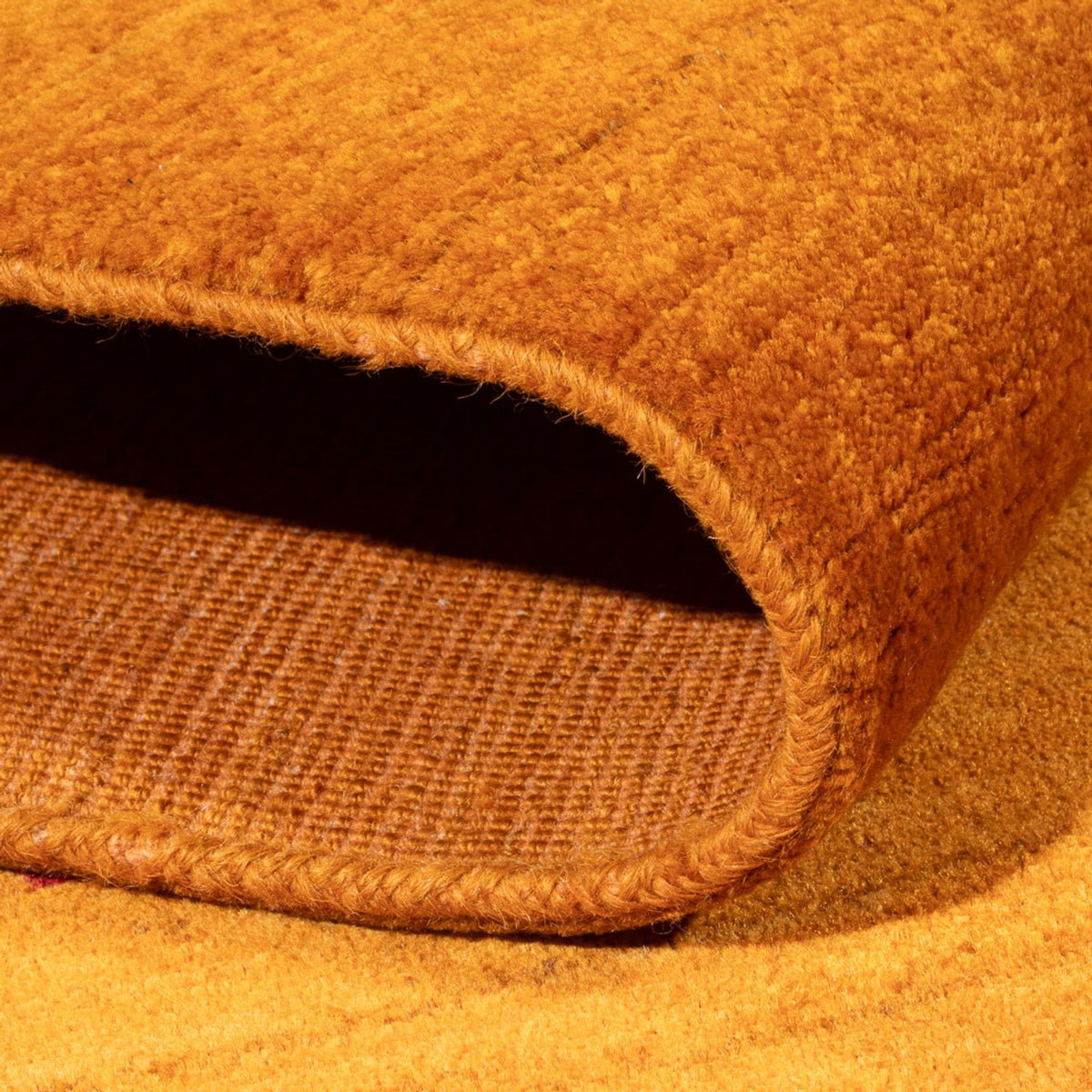 Gabbeh tapijt - Perzisch - 202 x 140 cm - oranje