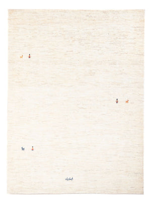 Gabbeh tapijt - Perzisch - 196 x 152 cm - beige