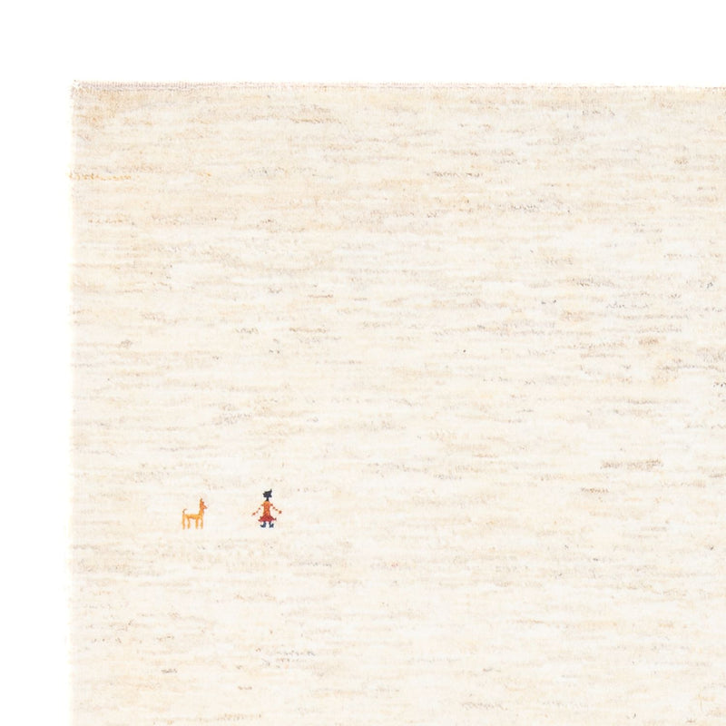 Gabbeh tapijt - Perzisch - 196 x 152 cm - beige