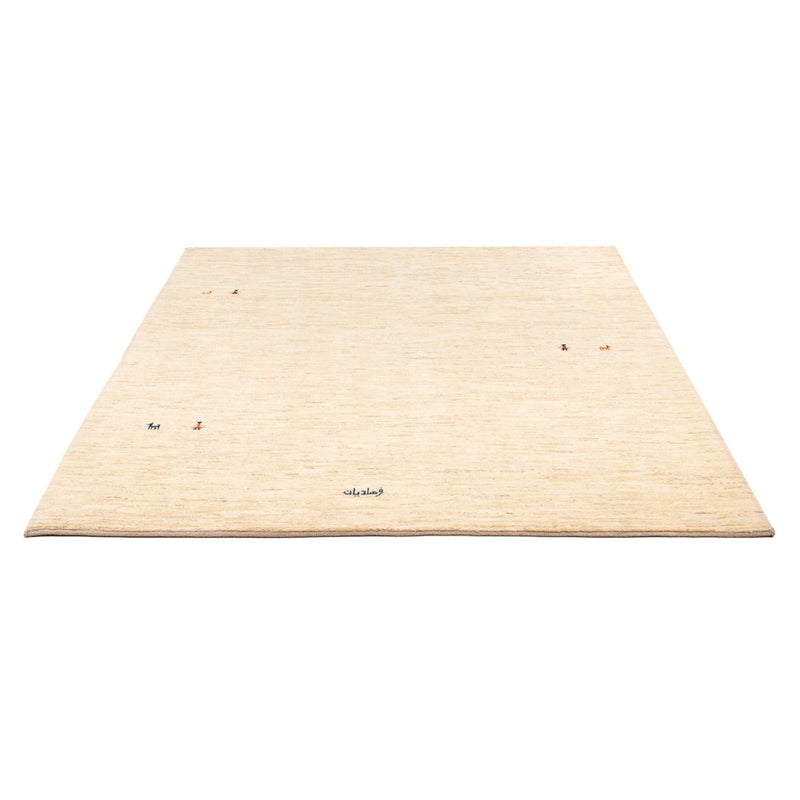 Gabbeh tapijt - Perzisch - 196 x 152 cm - beige
