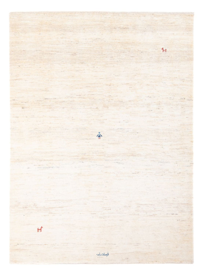 Gabbeh tapijt - Perzisch - 190 x 151 cm - beige