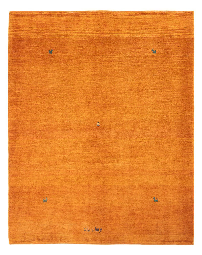 Gabbeh tapijt - Perzisch - 199 x 149 cm - oranje