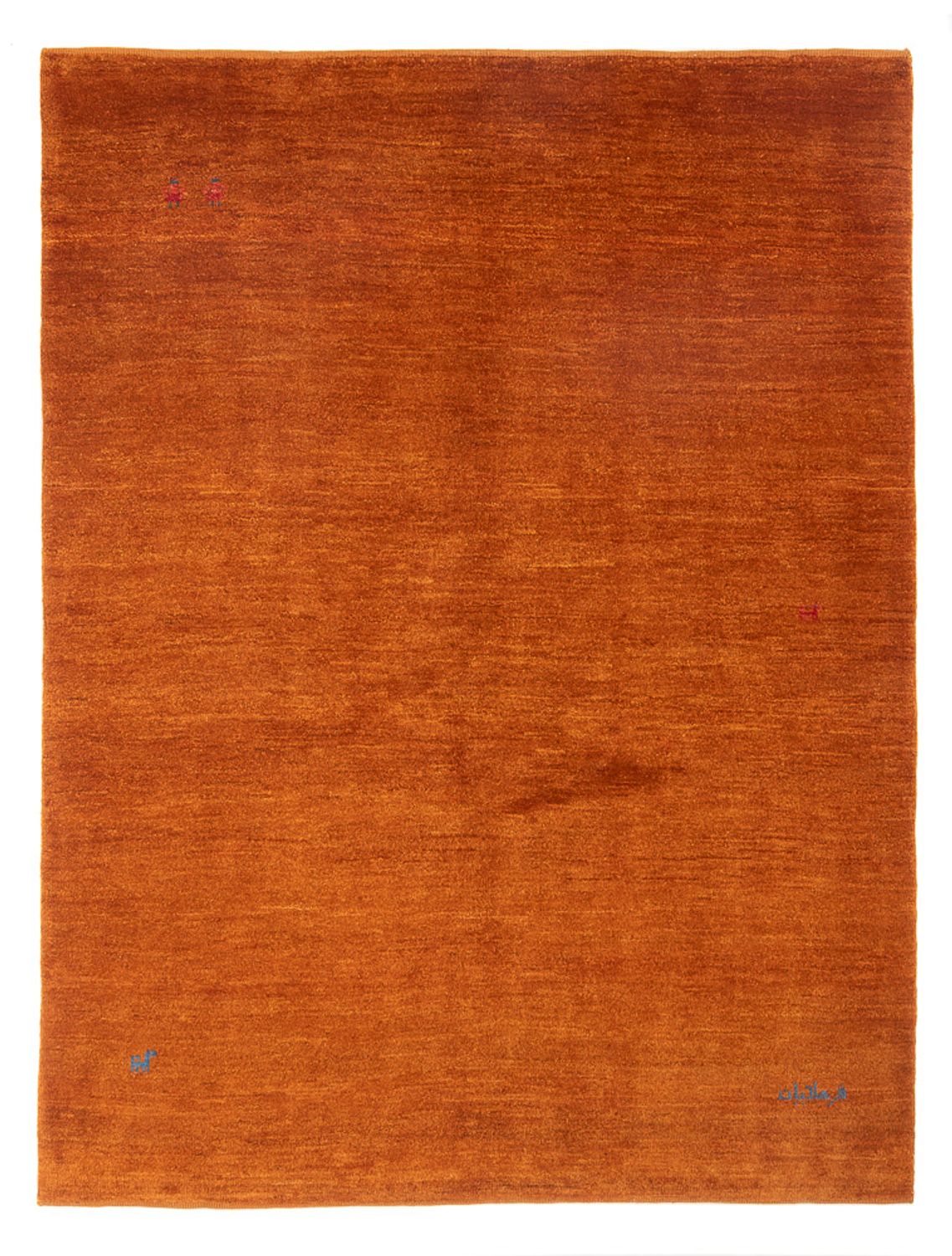 Gabbeh tapijt - Perzisch - 203 x 154 cm - oranje
