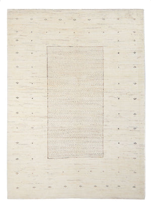 Gabbeh tapijt - Perzisch - 192 x 140 cm - zilver