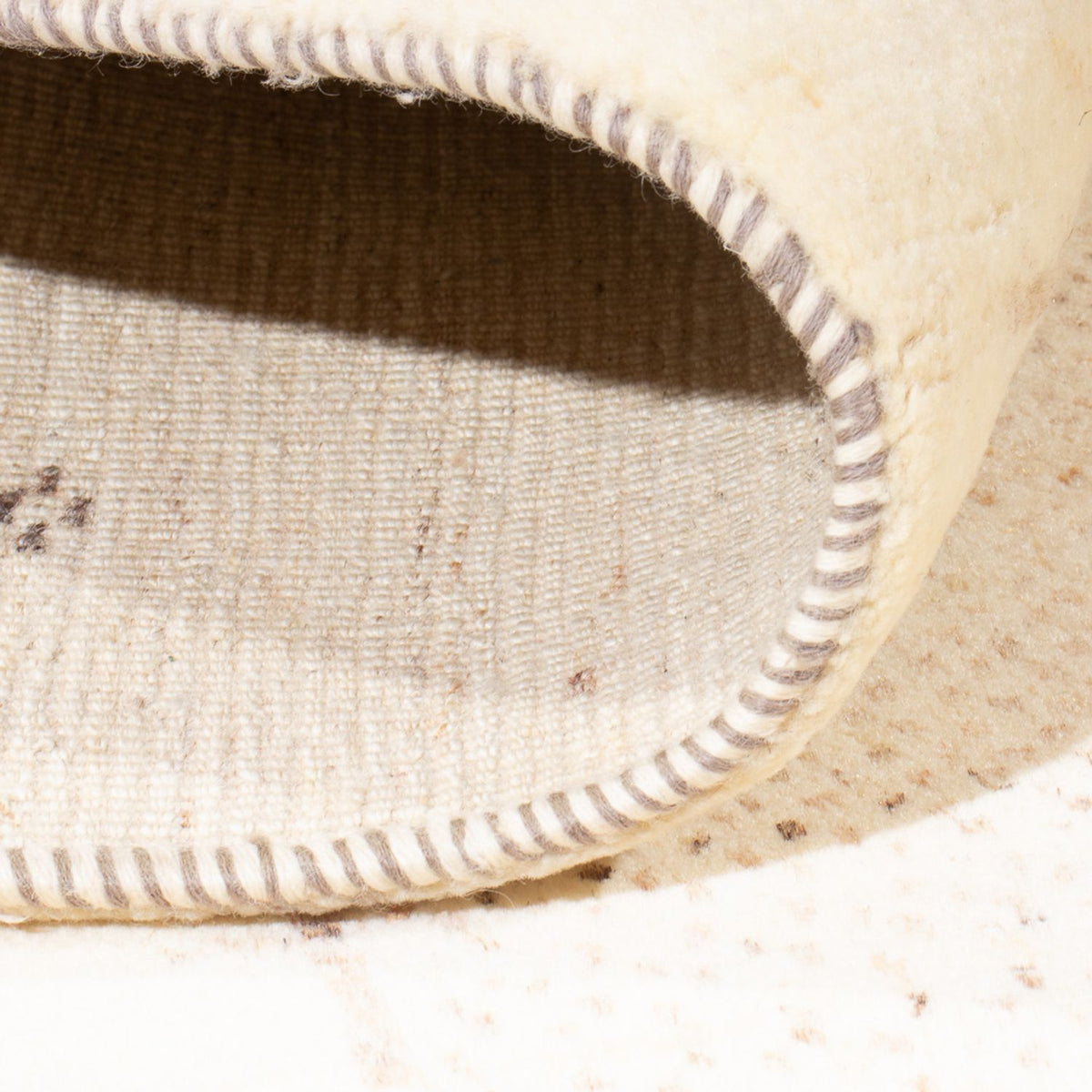 Gabbeh tapijt - Perzisch - 192 x 140 cm - zilver