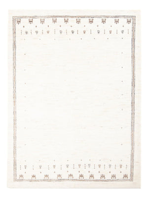 Gabbeh tapijt - Perzisch - 198 x 150 cm - wit  crème