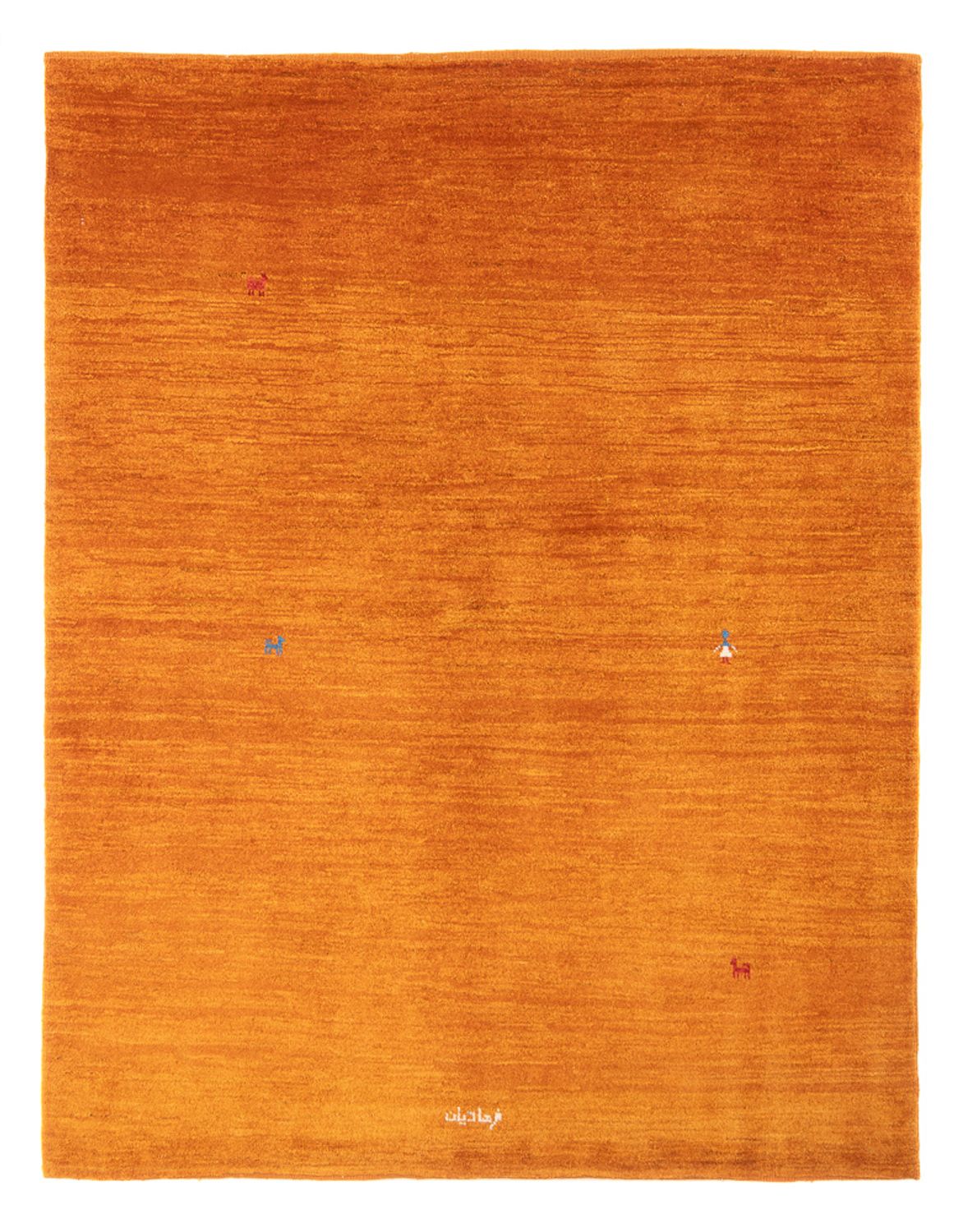 Gabbeh tapijt - Perzisch - 193 x 150 cm - oranje