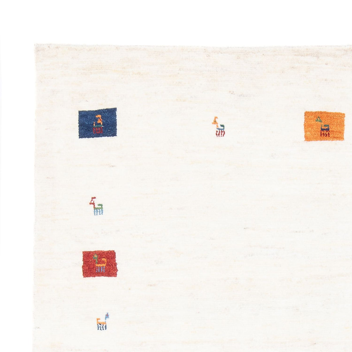 Gabbeh tapijt - Perzisch - 201 x 149 cm - veelkleurig