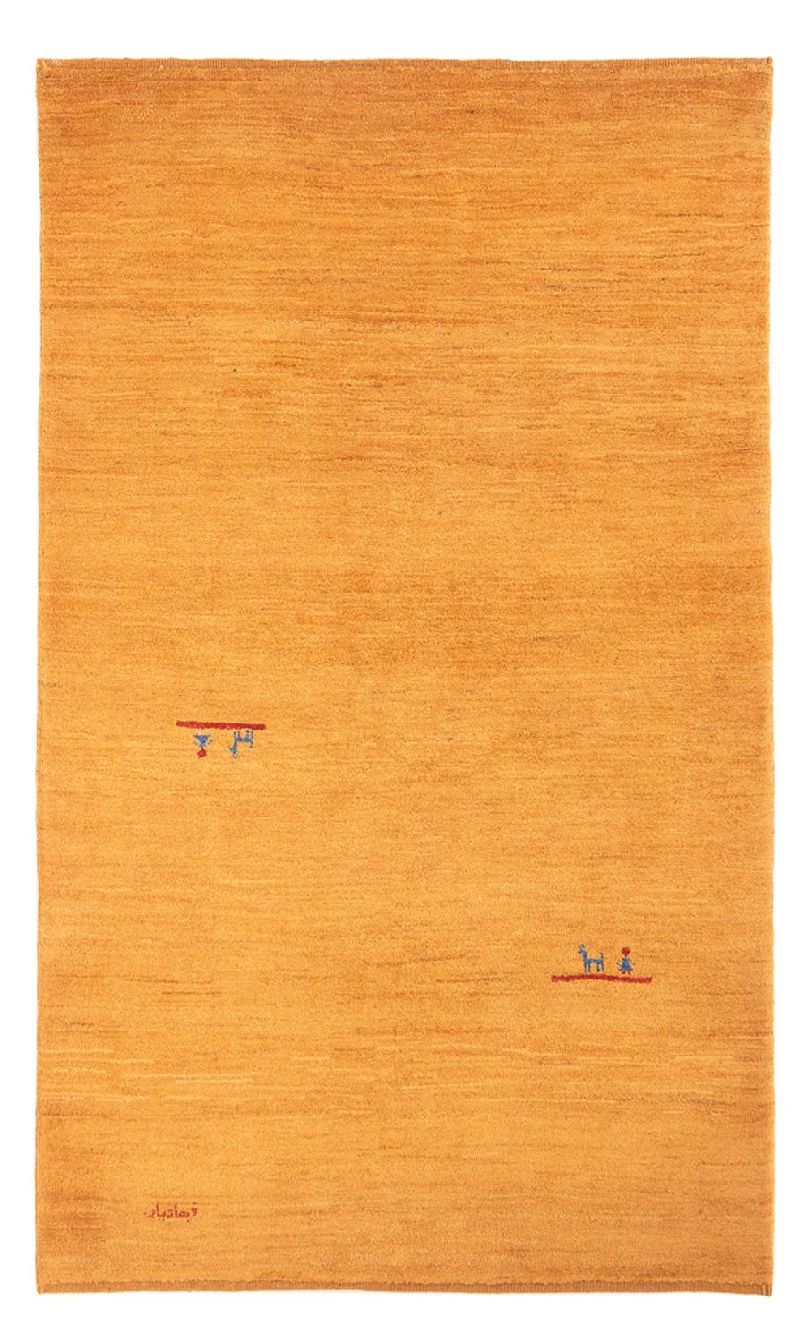 Gabbeh tapijt - Perzisch - 196 x 118 cm - oranje