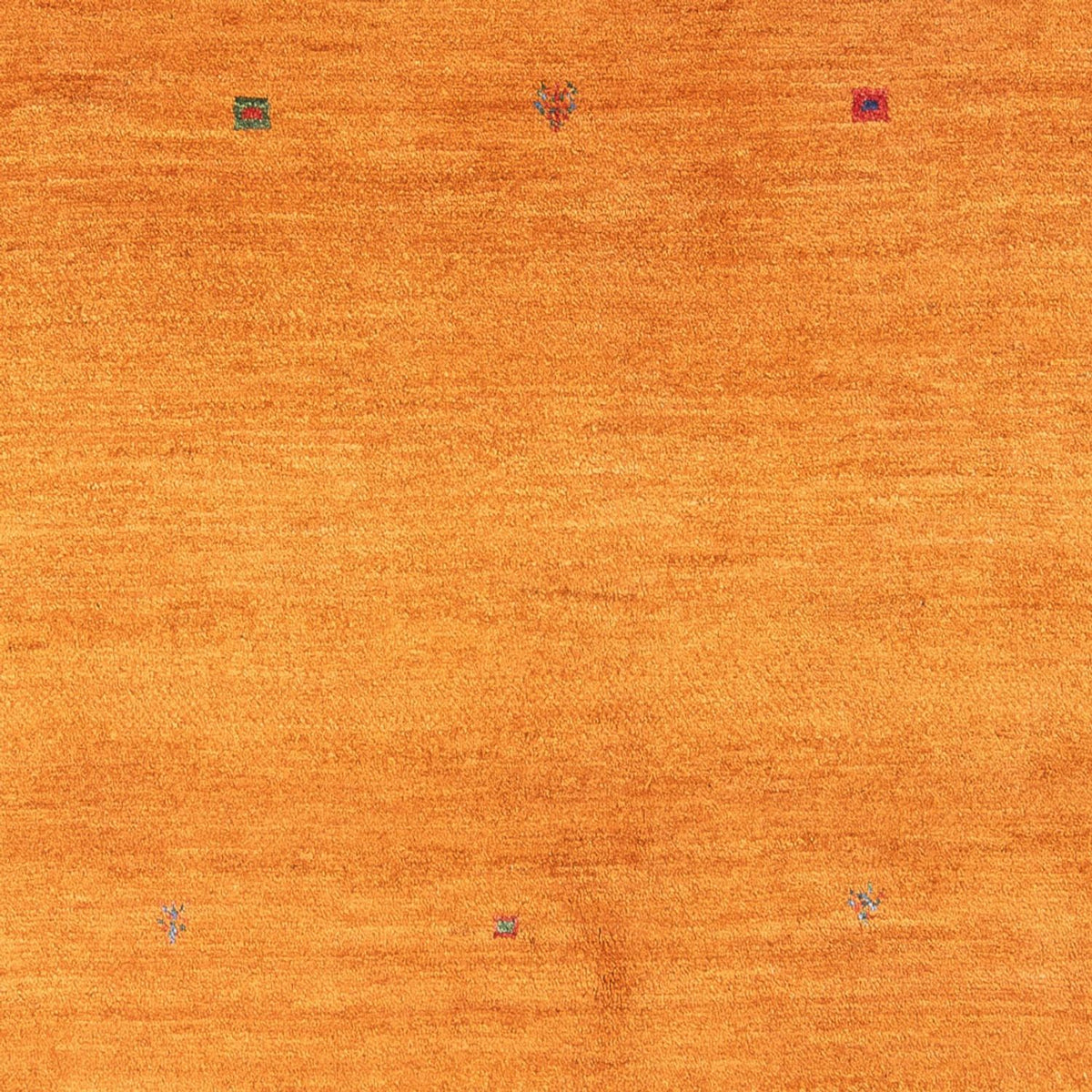 Gabbeh tapijt - Perzisch - 201 x 150 cm - oranje