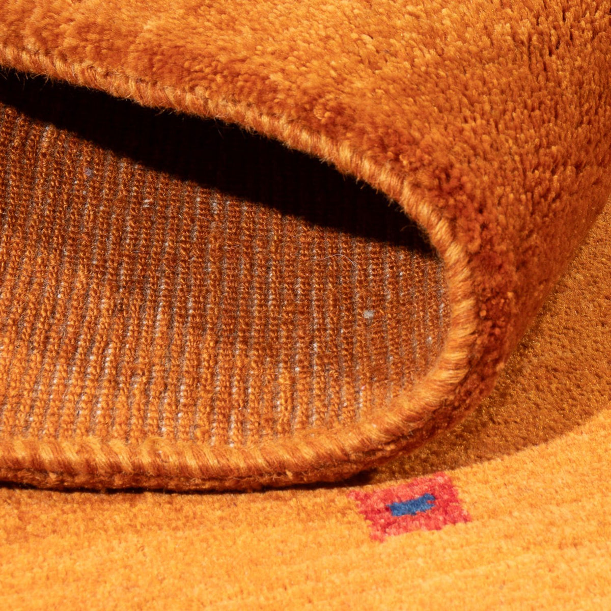 Gabbeh tapijt - Perzisch - 201 x 150 cm - oranje