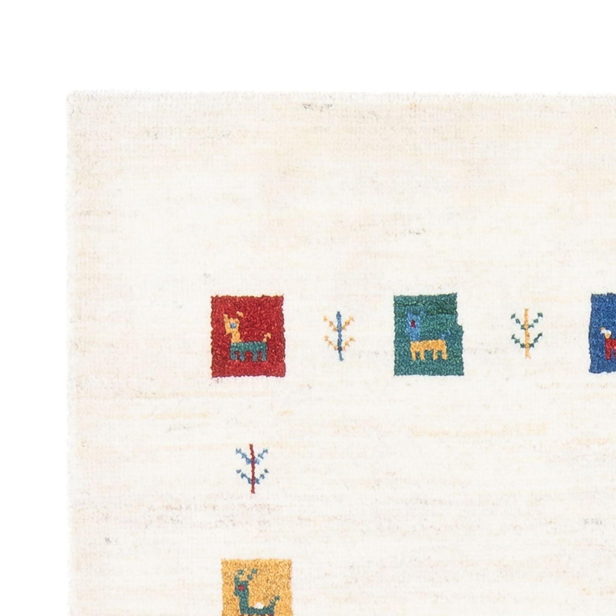 Gabbeh tapijt - Perzisch - 151 x 100 cm - veelkleurig