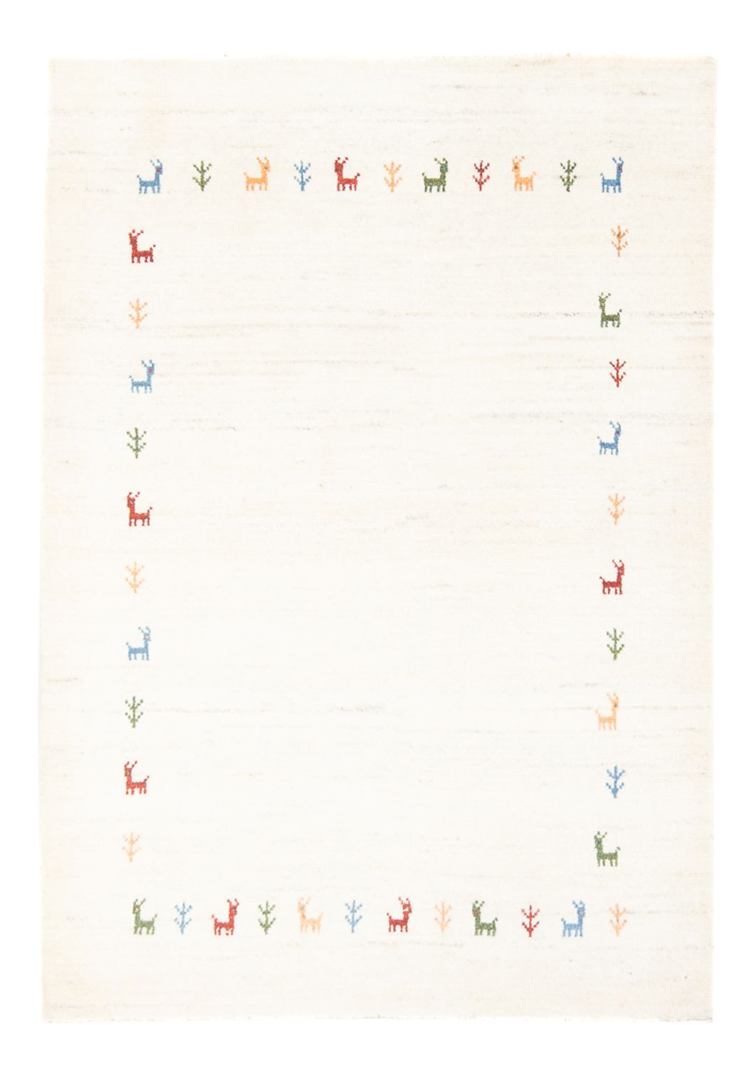 Gabbeh tapijt - Perzisch - 148 x 104 cm - veelkleurig