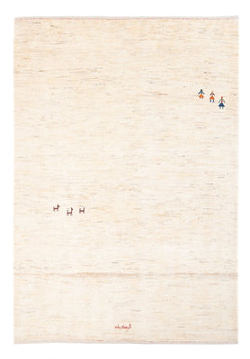 Gabbeh tapijt - Perzisch - 188 x 140 cm - beige