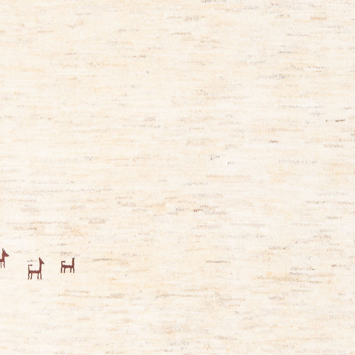 Gabbeh tapijt - Perzisch - 188 x 140 cm - beige