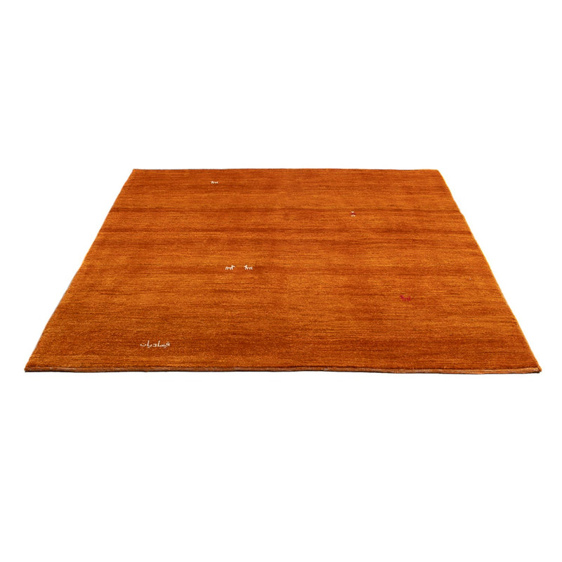 Gabbeh tapijt - Perzisch - 196 x 150 cm - oranje