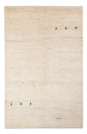 Gabbeh tapijt - Perzisch - 202 x 138 cm - zilver