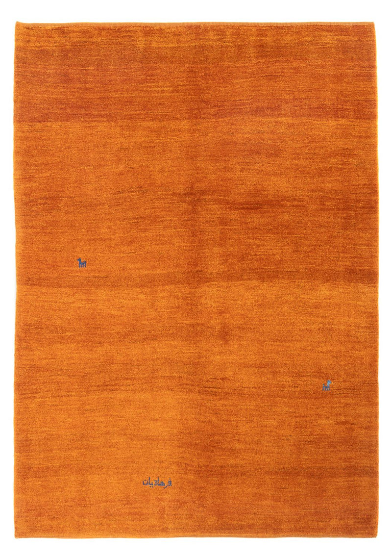 Gabbeh tapijt - Perzisch - 195 x 155 cm - oranje