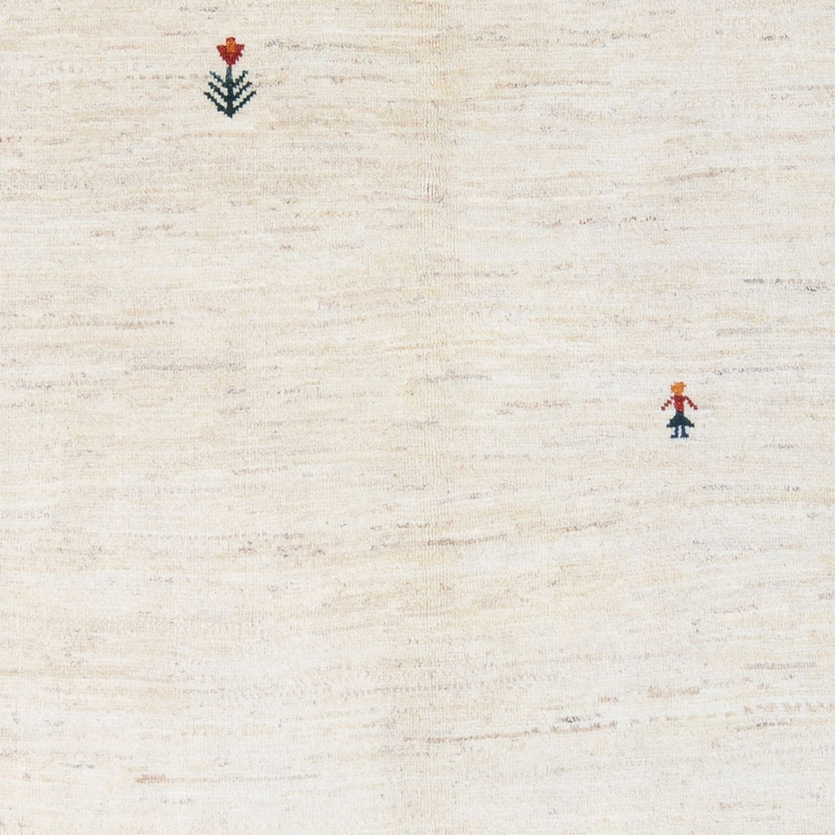 Gabbeh tapijt - Perzisch - 207 x 155 cm - zilver