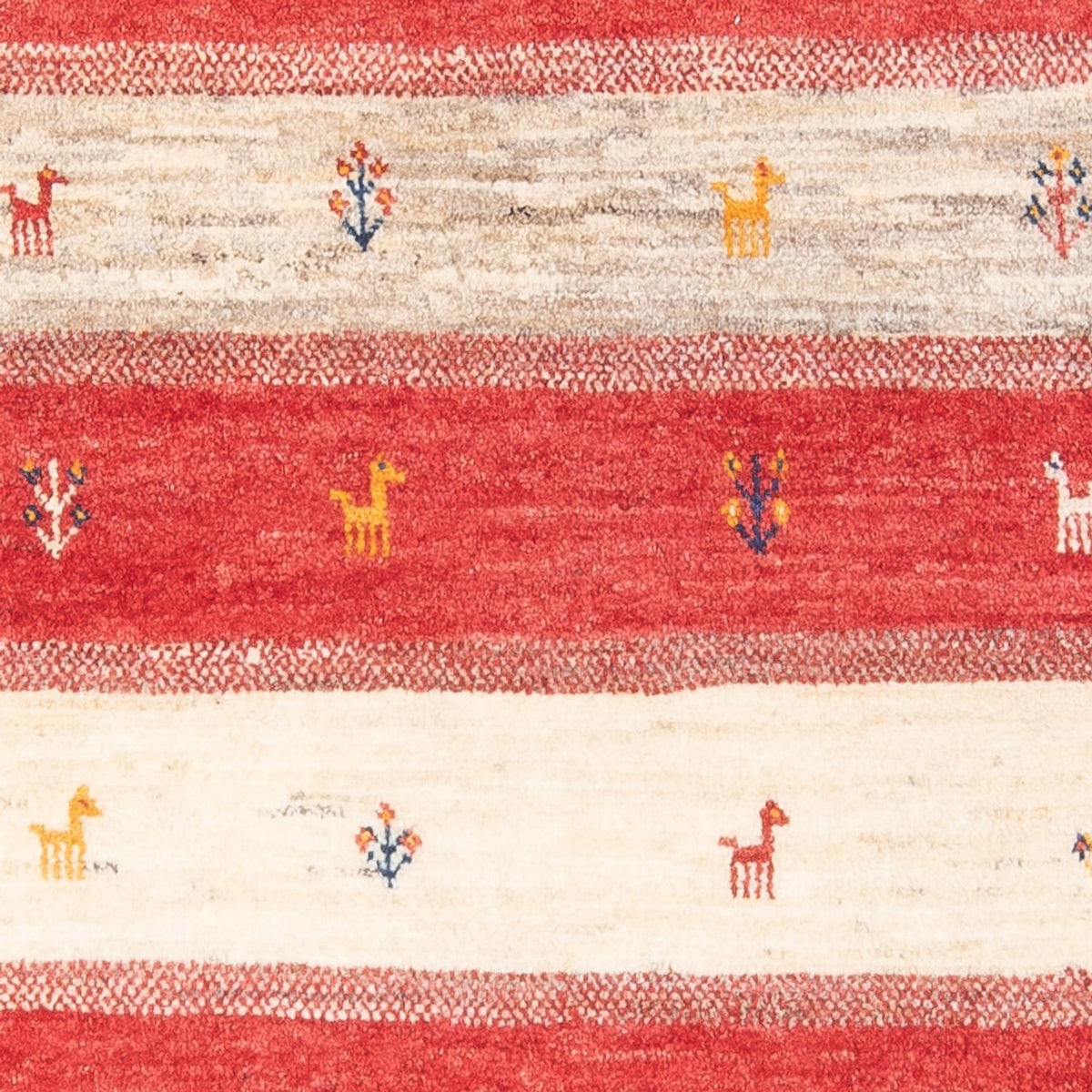 Gabbeh tapijt - Perzisch - 143 x 80 cm - veelkleurig