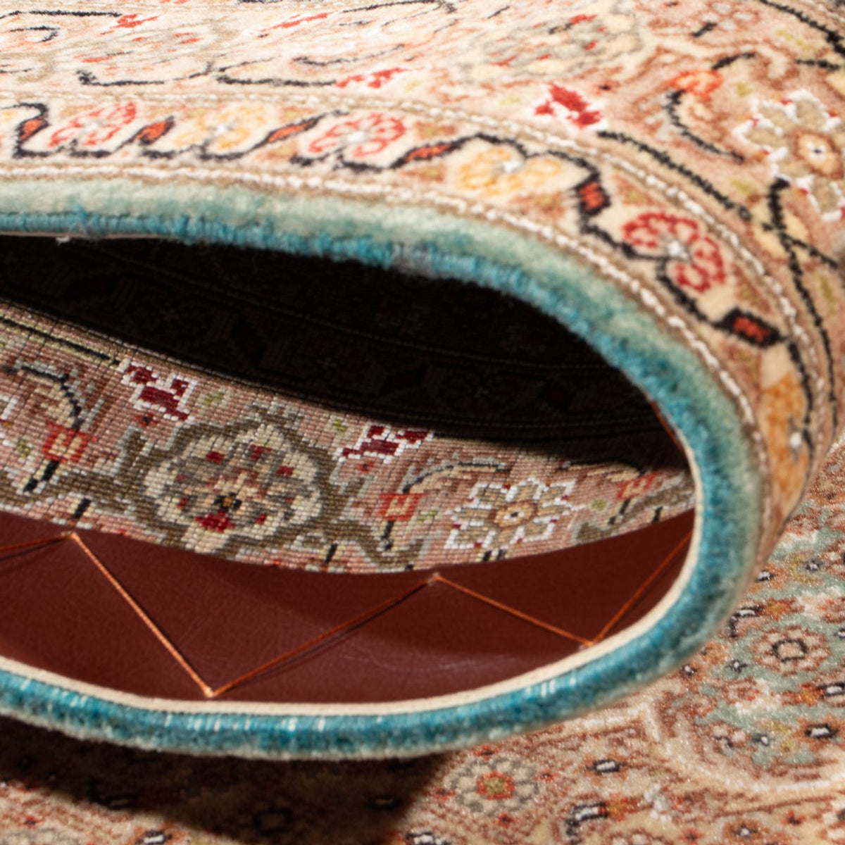 Perzisch tapijt - Tabriz - 118 x 82 cm - benzine blauw