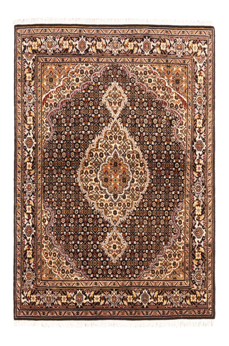 Perzisch tapijt - Tabriz - Royal - 147 x 105 cm - donkerblauw