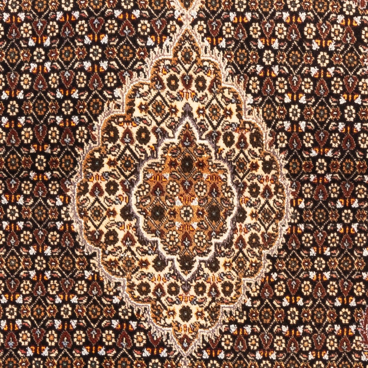 Perzisch tapijt - Tabriz - Royal - 147 x 105 cm - donkerblauw