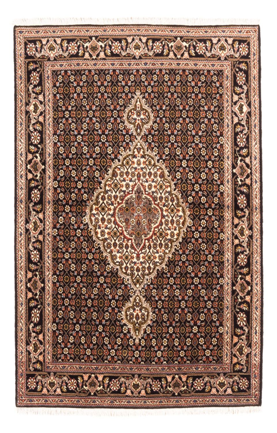 Perzisch tapijt - Tabriz - Royal - 150 x 102 cm - donkerblauw