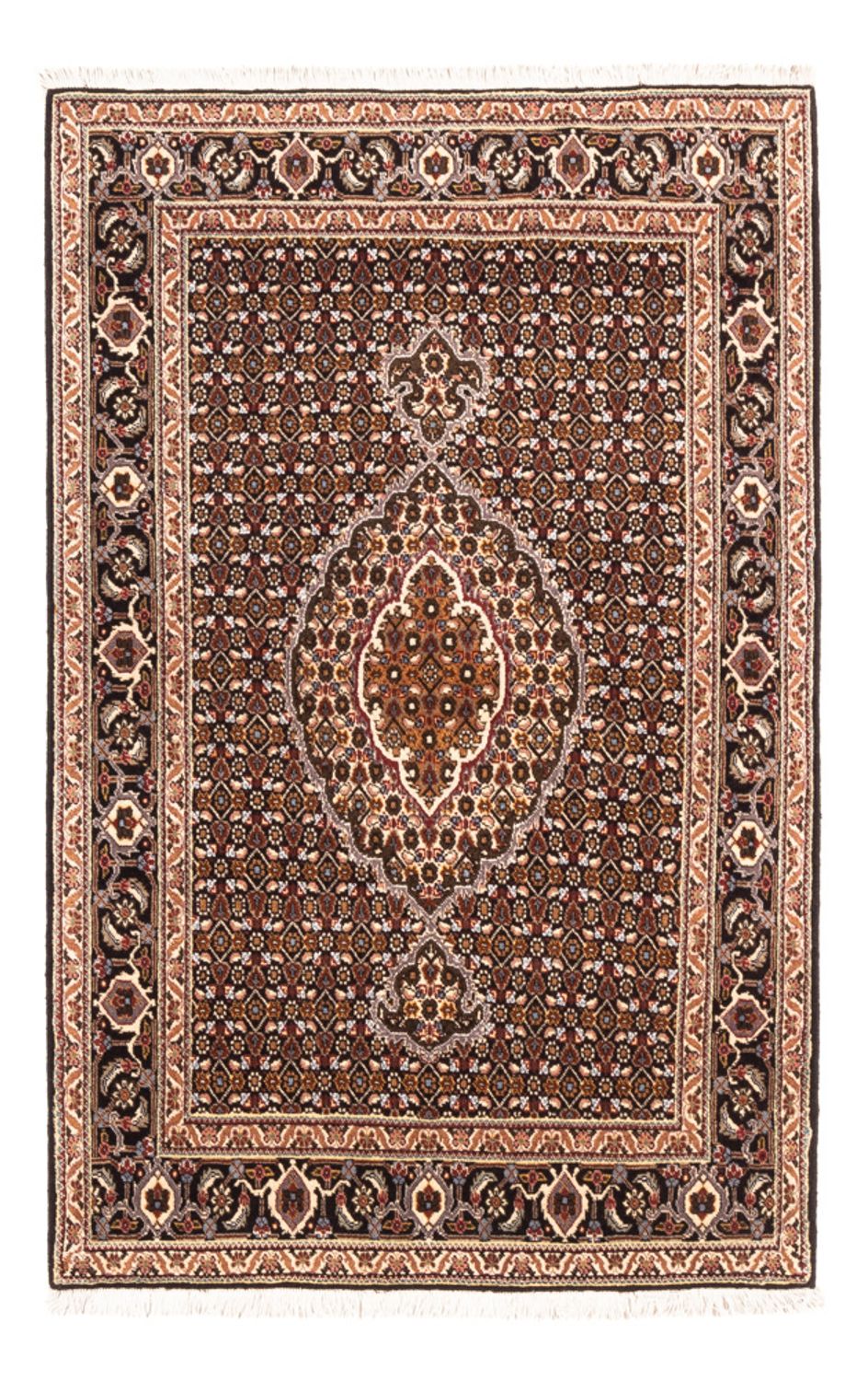 Perzisch tapijt - Tabriz - Royal - 150 x 102 cm - donkerblauw