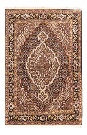 Perzisch tapijt - Tabriz - Royal - 144 x 101 cm - donkerblauw