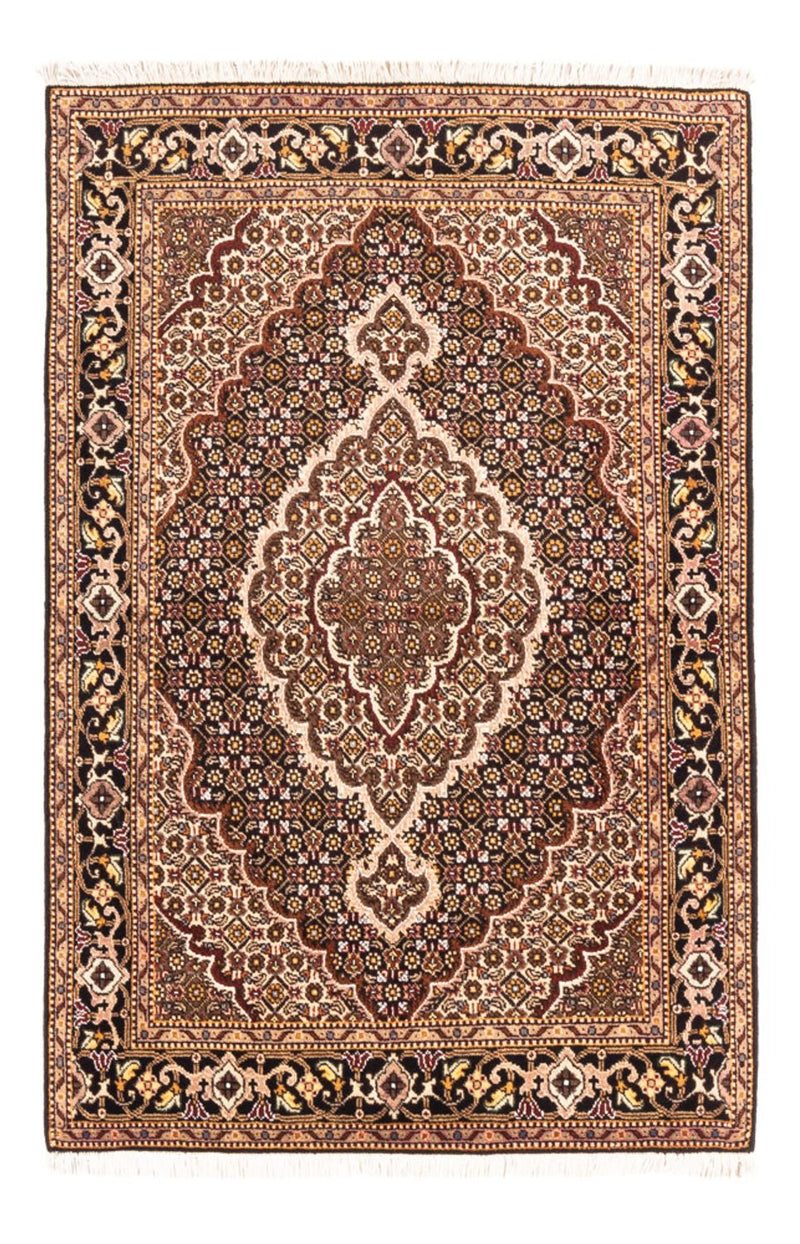 Perzisch tapijt - Tabriz - Royal - 144 x 101 cm - donkerblauw