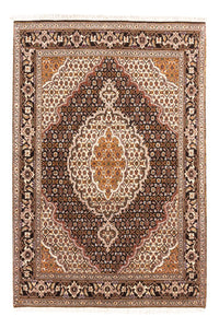 Perzisch tapijt - Tabriz - Royal - 148 x 105 cm - crème