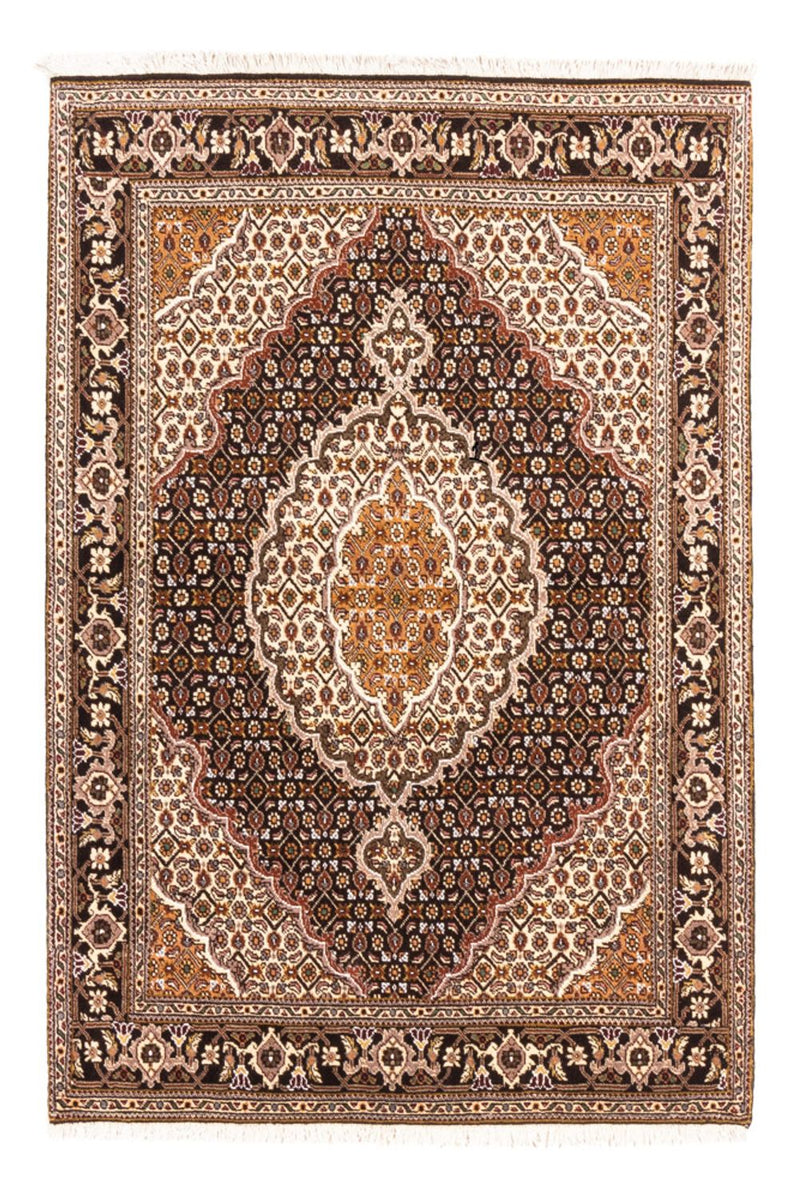 Perzisch tapijt - Tabriz - Royal - 148 x 105 cm - crème