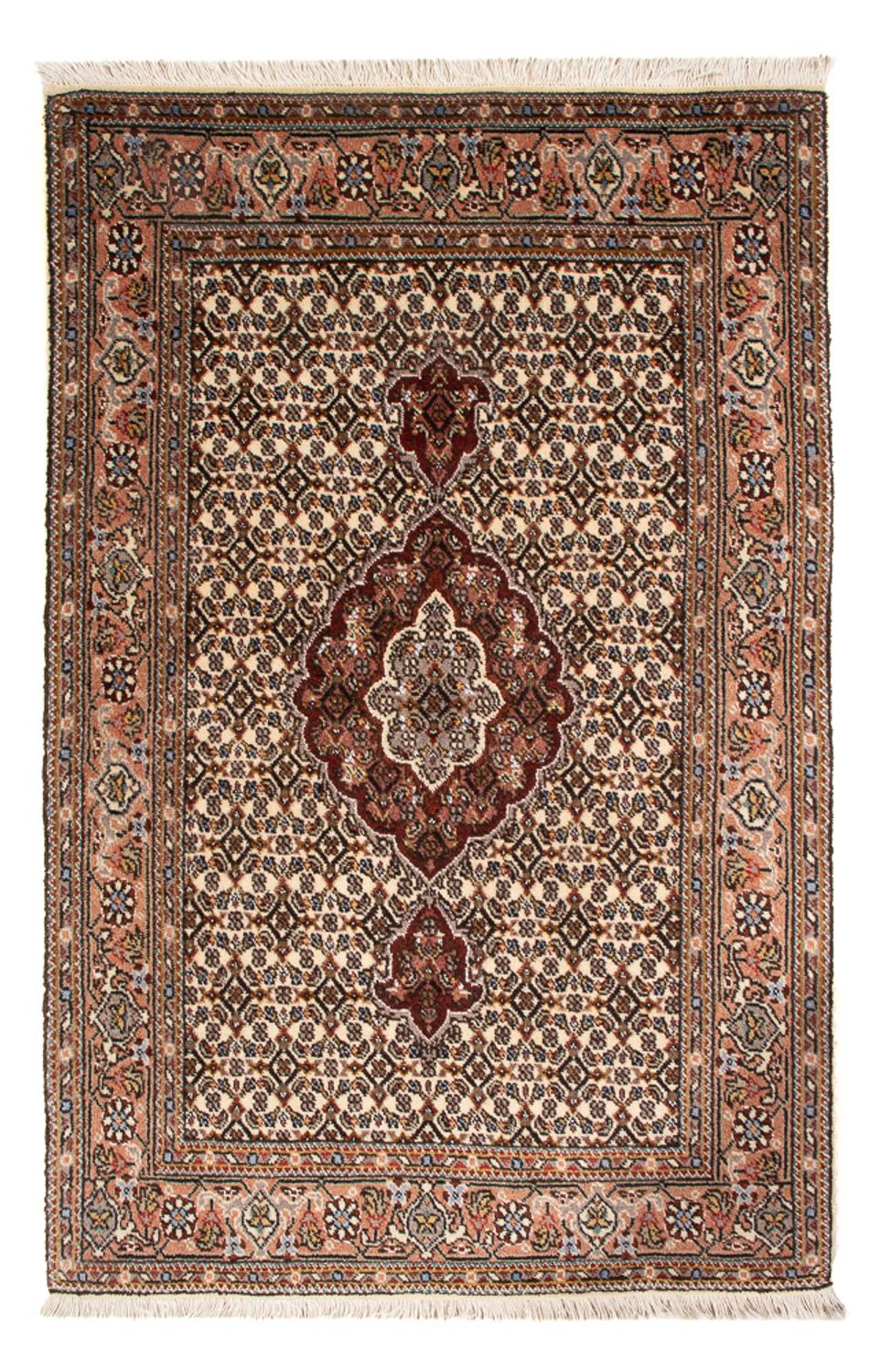 Perzisch tapijt - Tabriz - Royal - 126 x 80 cm - crème