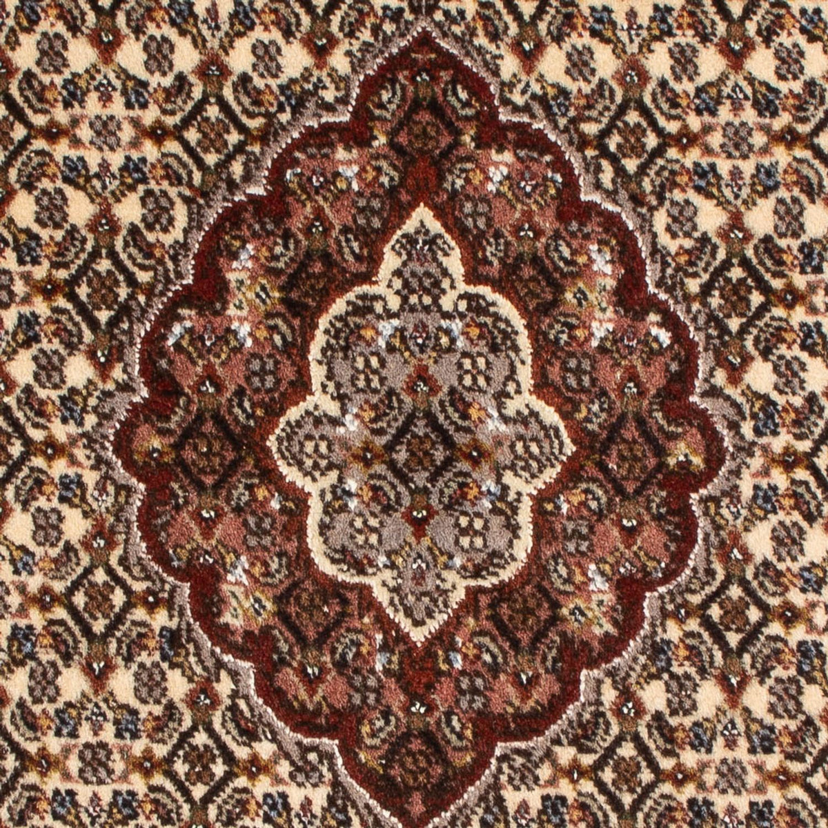 Perzisch tapijt - Tabriz - Royal - 126 x 80 cm - crème