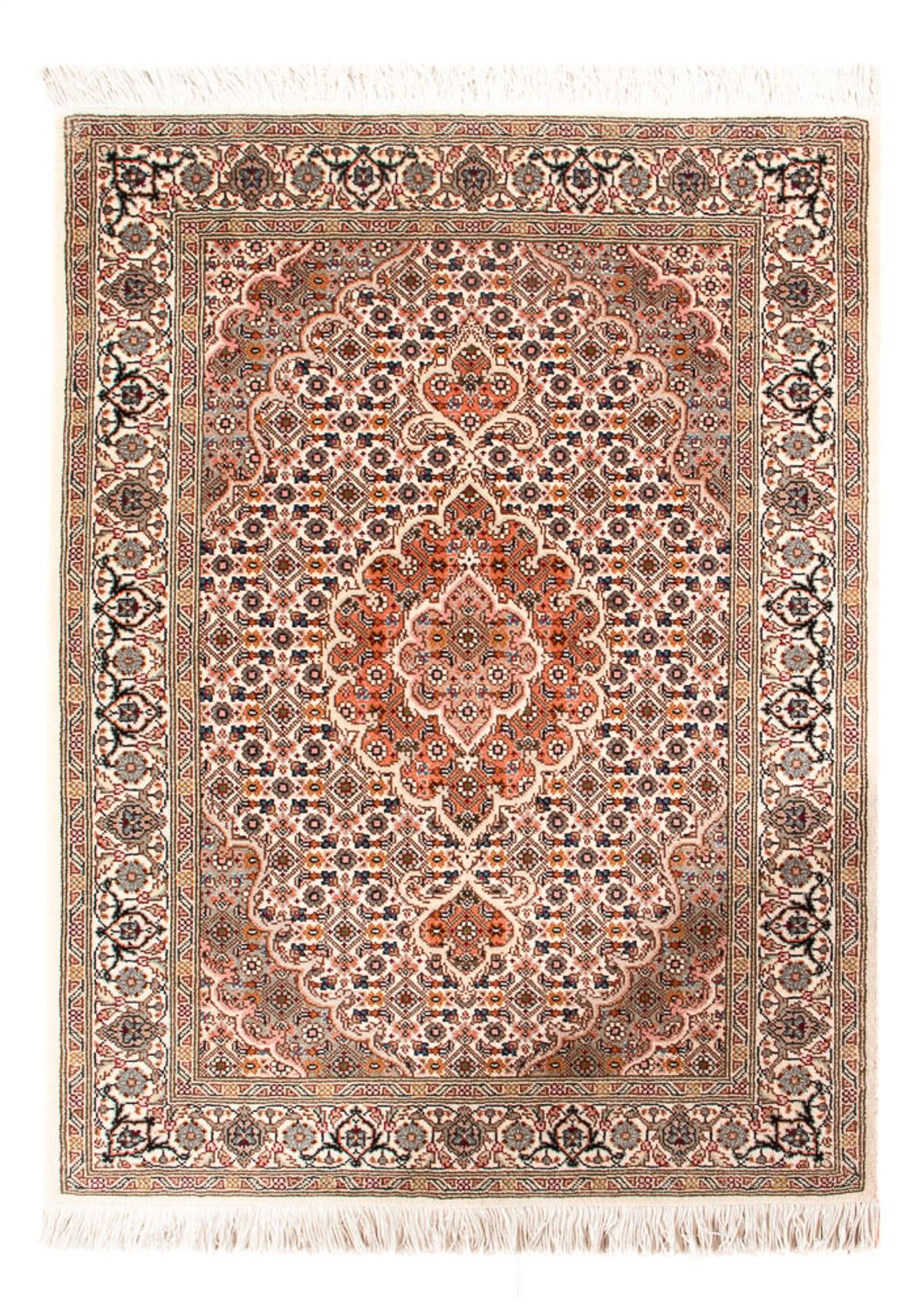 Perzisch tapijt - Tabriz - Royal - 87 x 61 cm - crème