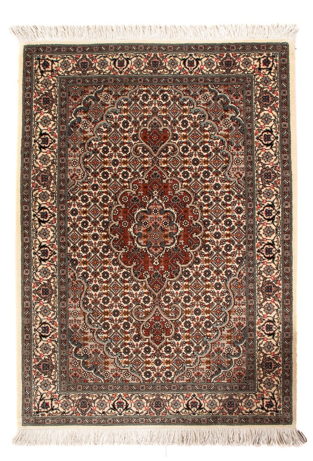 Perzisch tapijt - Tabriz - Royal - 90 x 61 cm - crème
