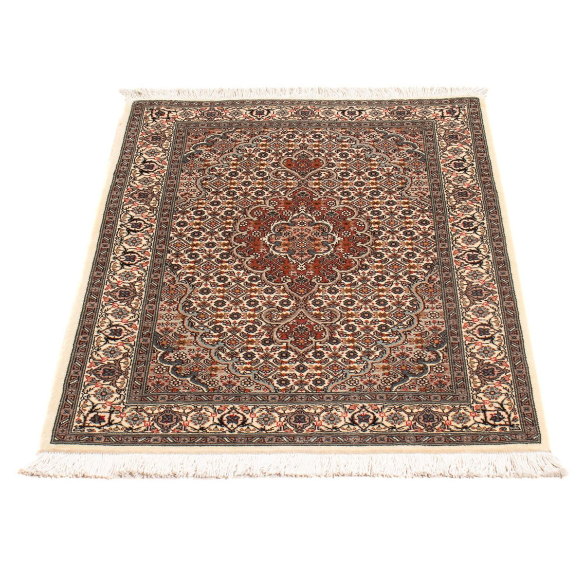 Perzisch tapijt - Tabriz - Royal - 90 x 61 cm - crème