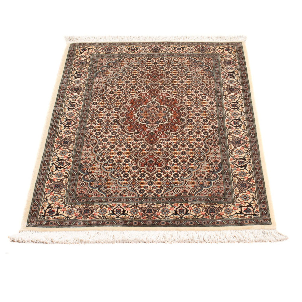 Perzisch tapijt - Tabriz - Royal - 92 x 60 cm - beige