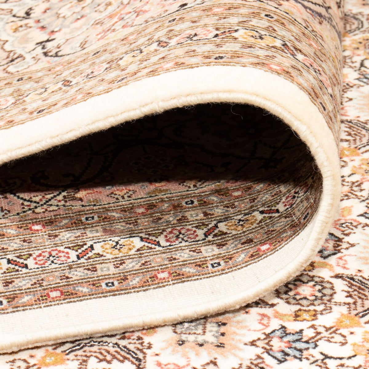 Perzisch tapijt - Tabriz - Royal - 290 x 253 cm - donker beige