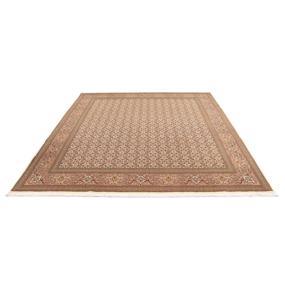Perzisch tapijt - Tabriz - Royal - 290 x 253 cm - donker beige