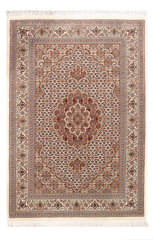 Perzisch tapijt - Tabriz - Royal - 124 x 81 cm - beige
