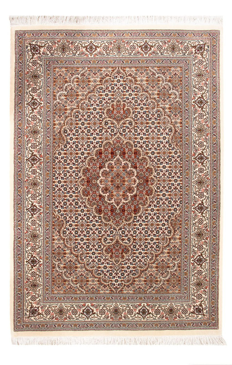 Perzisch tapijt - Tabriz - Royal - 124 x 81 cm - beige