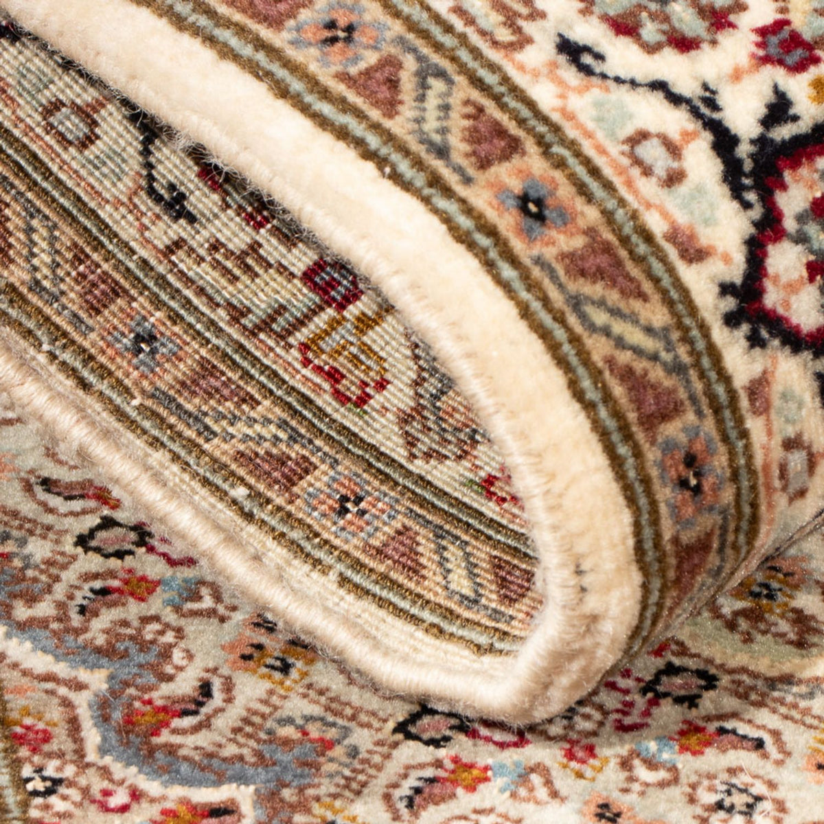 Perzisch tapijt - Tabriz - Royal - 97 x 59 cm - beige