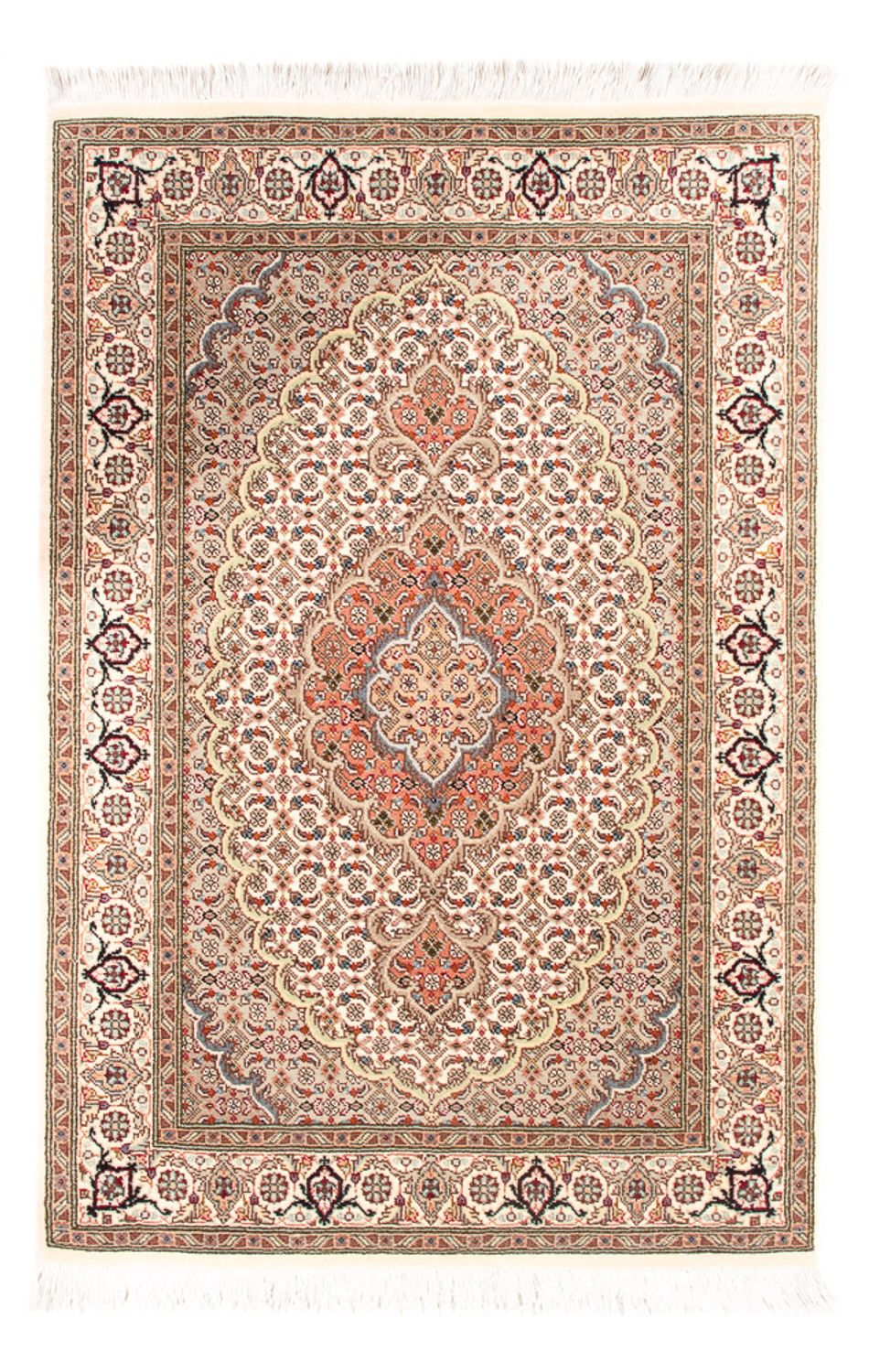 Perzisch tapijt - Tabriz - Royal - 96 x 60 cm - beige