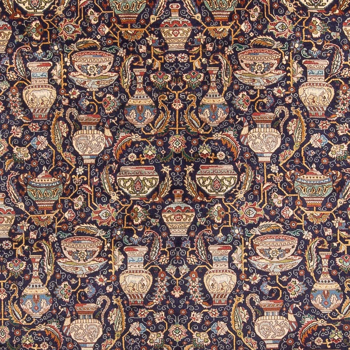 Perzisch tapijt - Tabriz - 387 x 300 cm - donkerblauw