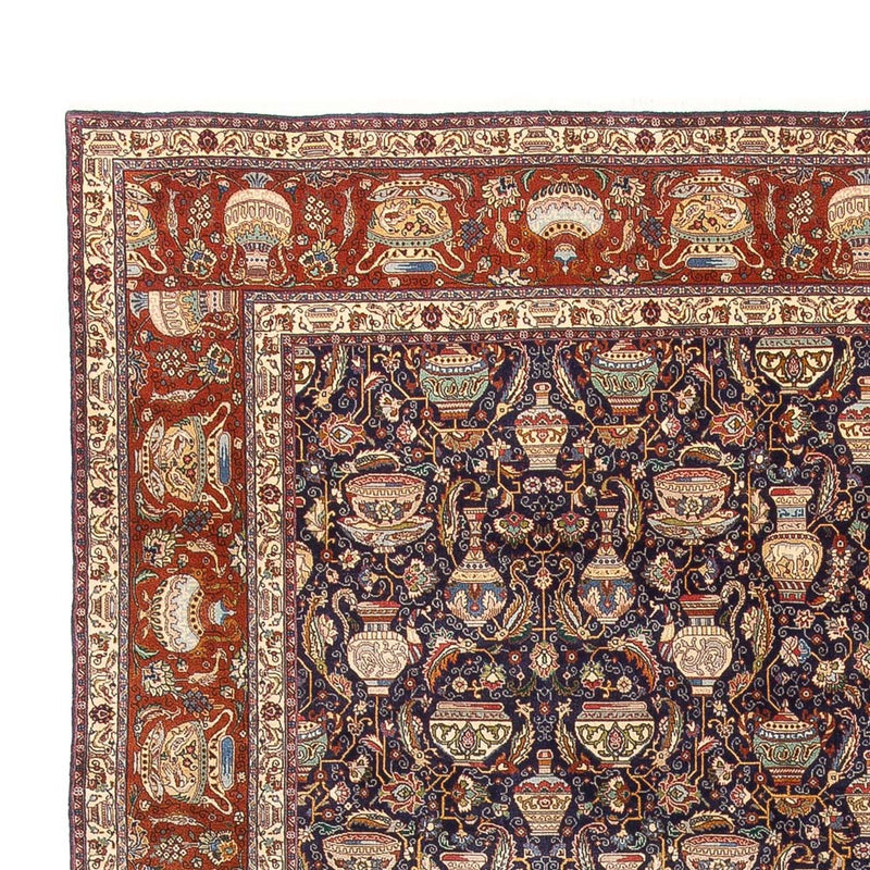 Perzisch tapijt - Tabriz - 387 x 300 cm - donkerblauw