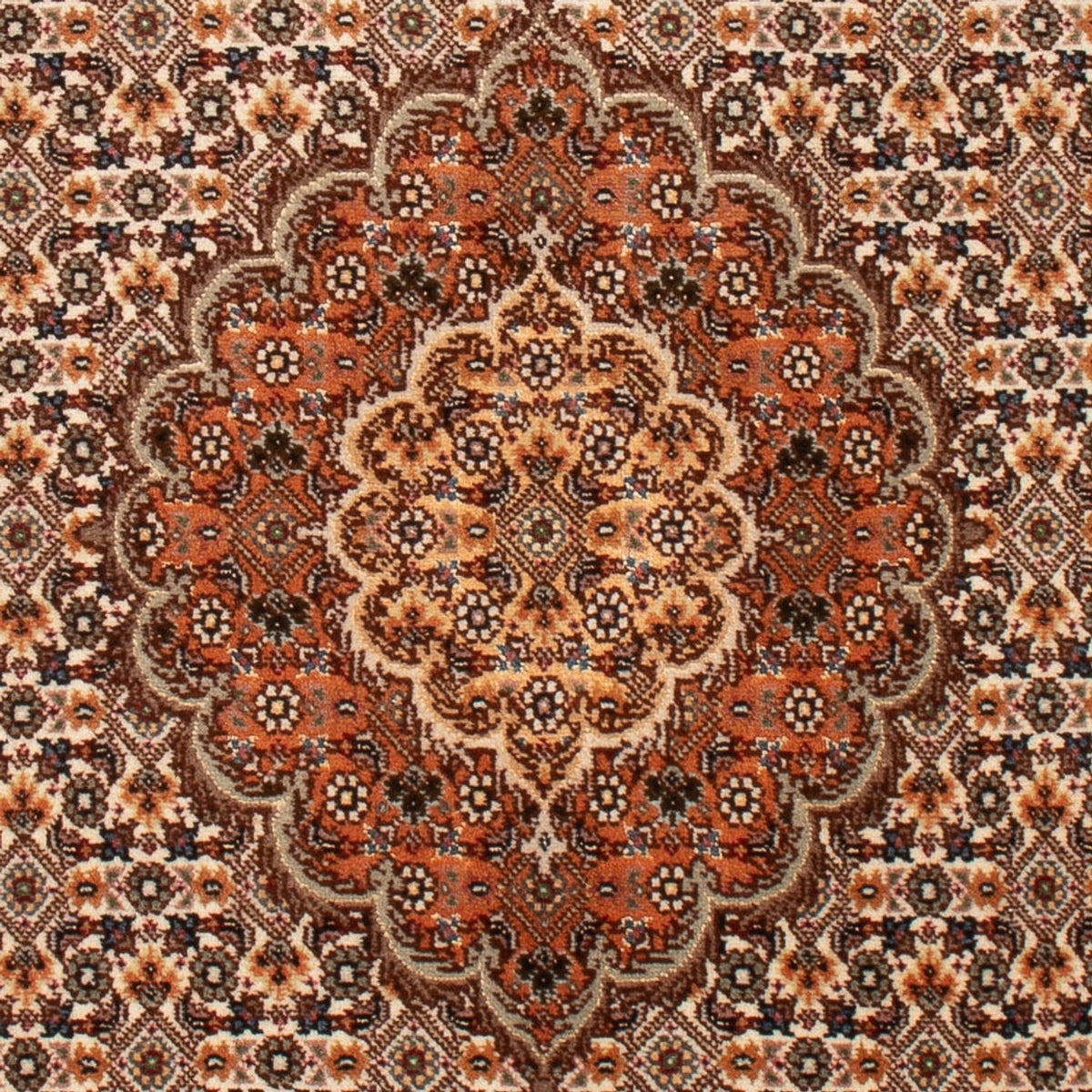 Perzisch tapijt - Tabriz - Royal - 132 x 80 cm - crème